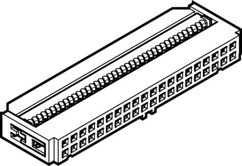 Festo 570895 Plug connector NECU-FCG40-K