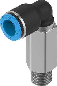 Festo 8113024 Push-in L-fitting, long NPQE-LL-R14-Q10-P10