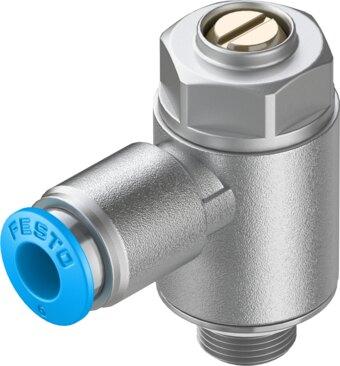 Festo 537075 One-way flow control valve GRLA-1/8-QS-6-MF-D