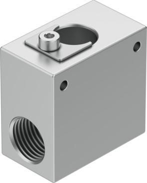 Festo 8087328 Manifold block VABS-P4-20S-G38