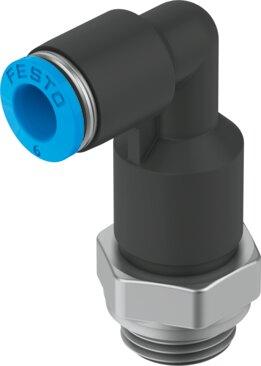 Festo 133015 Push-in L-fitting, long QSLL-G1/8-4-100
