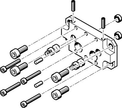 Festo 529018 Adapter kit HAPG-58
