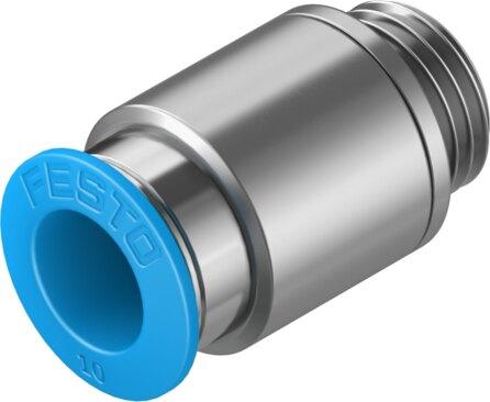 Festo 186112 Push-in fitting QS-G1/4-10-I