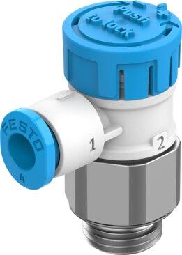 Festo 8068725 One-way flow control valve VFOE-LE-T-G18-Q4