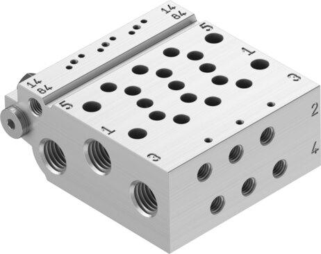 Festo 566583 Manifold rail VABM-L1-10W-G18-3