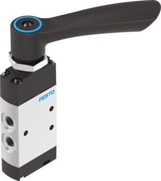Festo 8080958 Hand lever valve VHEF-H-P53E-M-N18