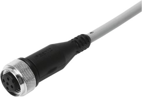 Festo 175716 Connecting cable SIM-M12-5GD-5-PU