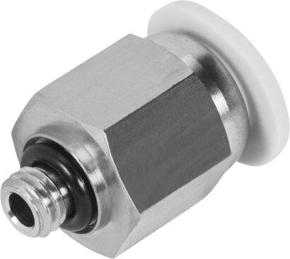Festo 573050 Push-in fitting QBM-10-32-UNF-1/4-U