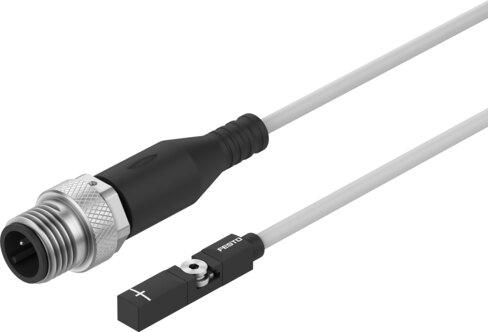 Festo 574382 Proximity sensor CRSMT-8M-PS-24V-K-0,3-M12-EX2