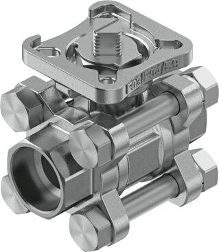 Festo 8089040 Ball valve VZBE-1/2-WA-63-T-2-F0304-V15V15