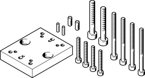 Festo 544641 Adapter kit HAPG-SD2-47