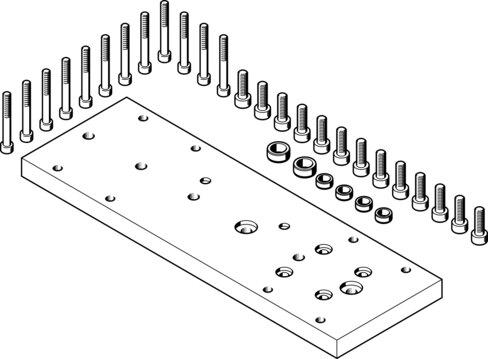 Festo 539970 Connecting kit HMVY-3