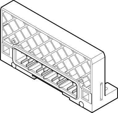 Festo 195714 End plate CPX-EPR-EV
