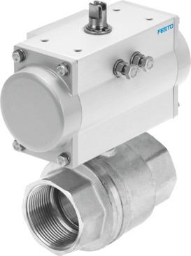 Festo 8070248 Ball valve actuator unit VZBM-A-11/2"-RP-25-D-2-B2-PB40