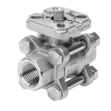 Festo 1686636 Ball valve VZBA-1/2"-GG-63-T-22-F0304-V4V4T