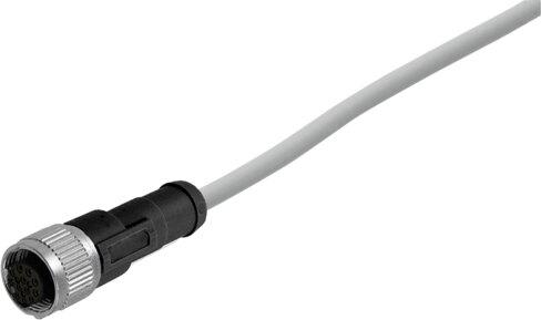 Festo 3058614 Connecting cable NEBS-M12G12-KS-5-LE12