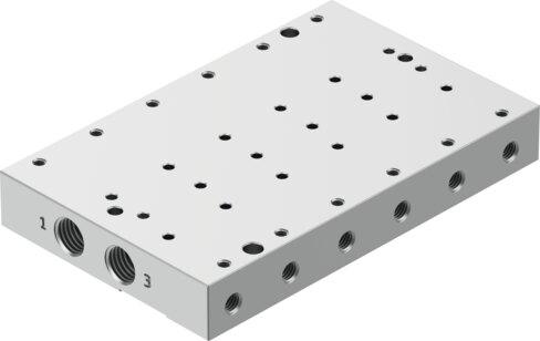 Festo 8076388 Manifold rail VABM-P7-18M-G18-M5-6