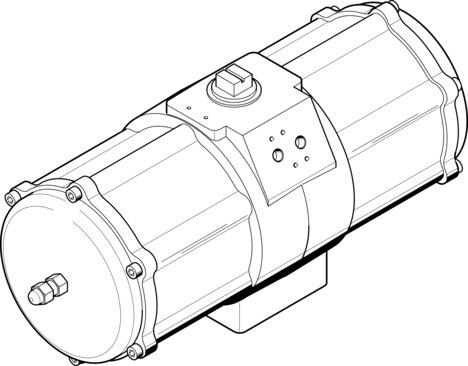 Festo 549671 Quarter turn actuator DAPS-3840-090-R-F16