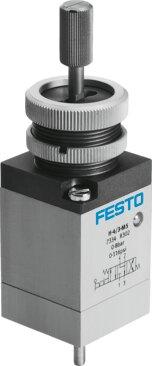 Festo 7334 Finger lever valve H-4/3-M5