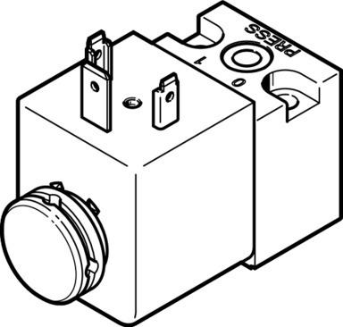 Festo 119602 Pilot valve MDH-3/2-230VAC