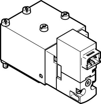 Festo 560713 Air solenoid valve VOVG-B12-M52Q-AH-F-1H2