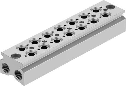 Festo 550573 Manifold block CPE18-3/2-PRS-3/8-7
