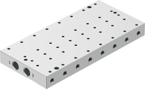 Festo 8076390 Manifold rail VABM-P7-18M-G18-M5-8