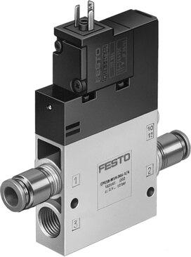 Festo 163769 Air solenoid valve CPE18-M2H-3GL-QS-8