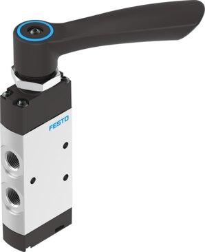 Festo 8081005 Hand lever valve VHEF-H-M52-M-N14