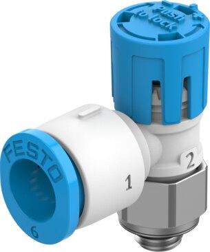 Festo 8068724 One-way flow control valve VFOE-LE-T-M5-Q6