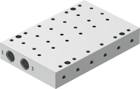 Festo 8083546 Manifold rail VABM-P6-15MB-G18-M5-6
