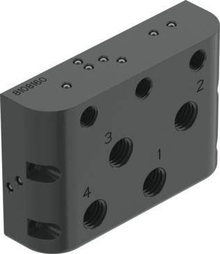 Festo 8154587 Manifold block CAPS-M1-VDE1-D-C-AL-N14-V