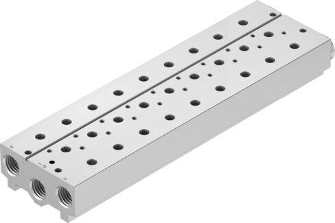 Festo 8026384 Manifold block VABM-B10-30S-G12-9