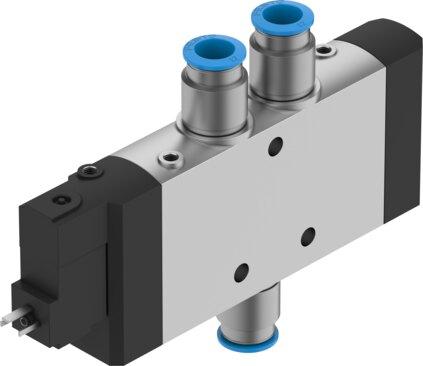 Festo 163850 Air solenoid valve CPE24-M3H-5L-QS-12