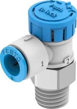 Festo 8157636 One-way flow control valve VFOE-LE-T-R14-Q8-F1A