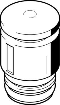 Festo 172996 Blanking plug QSP17-PTB