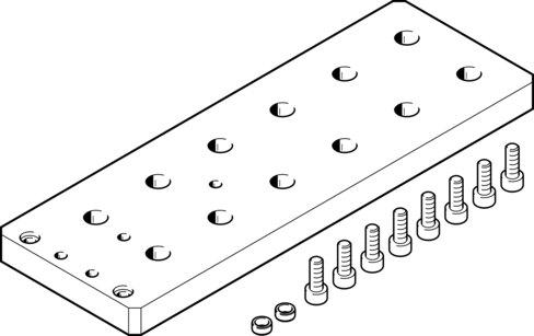 Festo 566898 Adapter kit HMVS-RF63