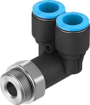 Festo 186195 Push-in Y-fitting QSYL-G1/4-10