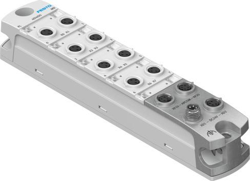 Festo 8086601 Digital input/output module CPX-AP-I-4DI4DO-M8-3P