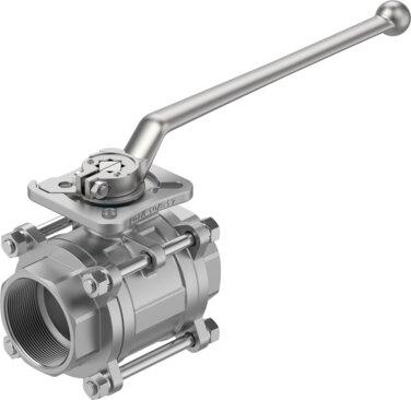 Festo 8096671 Ball valve VZBE-21/2-T-63-T-2-F0710-M-V15V16