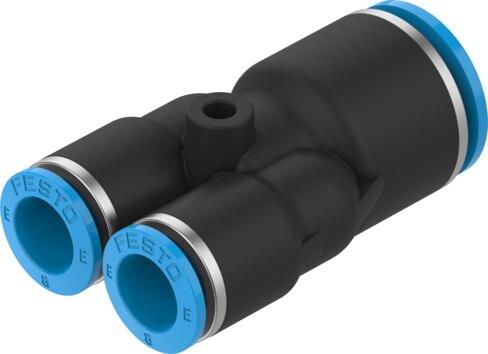 Festo 8113166 Push-in Y-connector NPQE-Y-Q12-Q8-P10