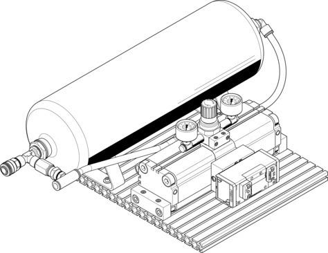 Festo 552933 Pressure booster DPA-63-16-CRVZS10