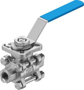 Festo 8096663 Ball valve VZBE-1/4-T-63-T-2-F0304-M-V15V15