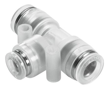 Festo 133117 Push-in T-connector NPQP-T-Q10-Q8-FD-P10