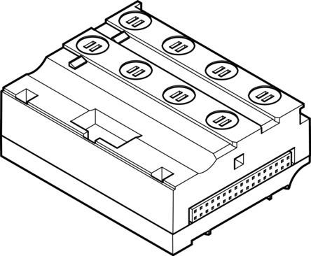 Festo 560969 Electrical manifold module VMPAL-EVAP-14-1-4