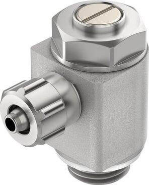 Festo 151173 One-way flow control valve GRLA-1/4-PK-4-B