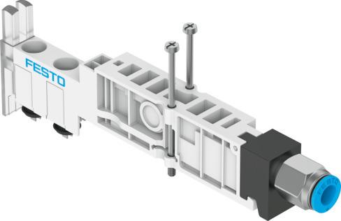 Festo 8110626 Vertical pressure supply plate VMPA14-VSP-QS1/4