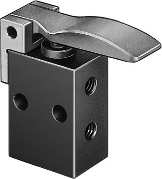 Festo 6758 Finger lever valve TH-3-M5