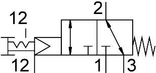 Festo 5299714 Pushbutton valve VHEF-PTCZ-B32-G14