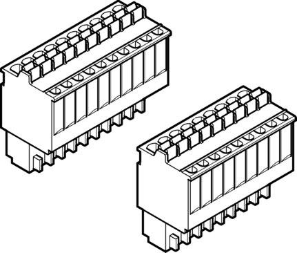 Festo 569959 Assortment of plugs NEKM-C-5